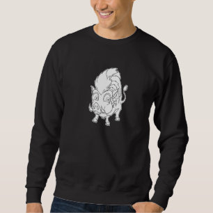 Wacky Wild Boar - Furry Woodland Creatures Premium Sweatshirt
