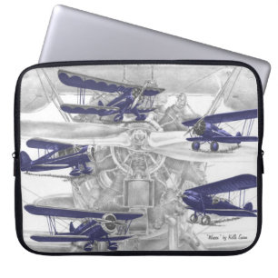 Waco Biplane Laptop Sleeve