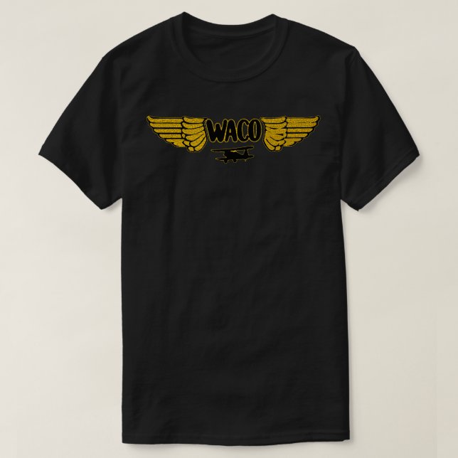 Waco Biplane T-Shirt (Design Front)