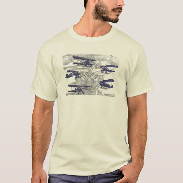 Waco Biplane T-Shirt (Front)
