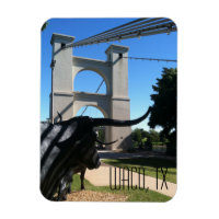 Waco Suspension Bridge Postcard