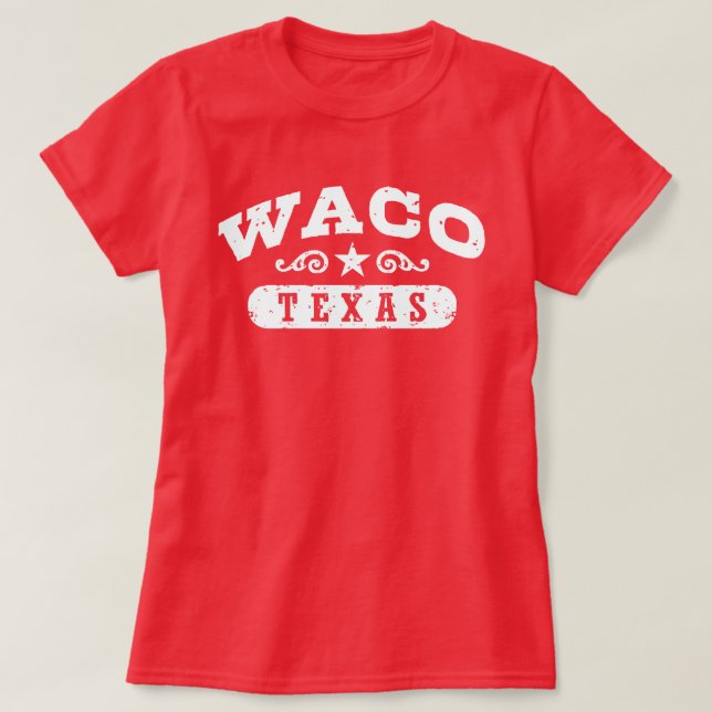 Waco Texas T-Shirt (Design Front)
