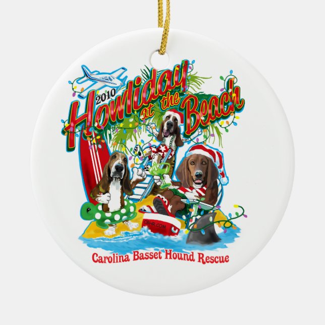 Waddle 2010 ceramic tree decoration (Front)