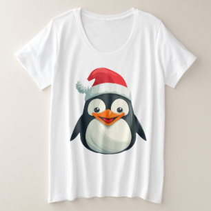 Waddle Claus Plus Size T-Shirt