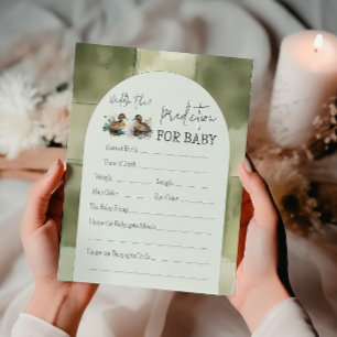 Waddle It Be Mallard Duck Gender Reveal Prediction