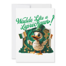 Waddle Like a Leprechaun" St. Patrick’s Day Party