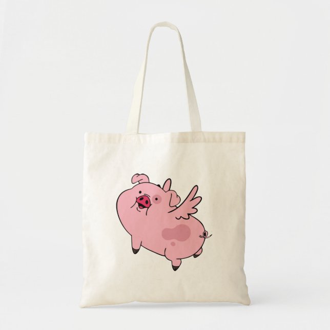 Waddles Gravity Falls Tote Bags (Front)