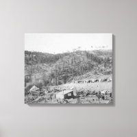 Wade and Jones Railroad Camp in Whitewood Canyon