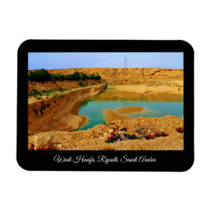 Wadi Hanifa, Riyadh, Saudi Arabia Magnet