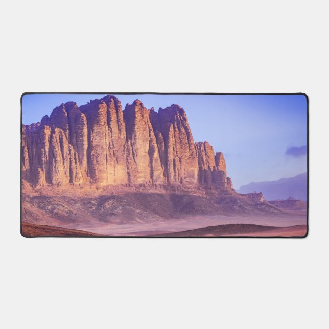 Wadi Rum desert in Jordan, Holiday  Desk Mat (Front)