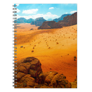 Wadi Rum desert, Jordandesert,wadi,rum,jordan,art, Notebook