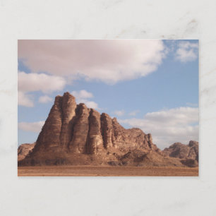 Wadi rum desert Postcard