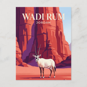 Wadi Rum Jordan Postcard