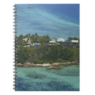 Wadigi Island, Mamanuca Islands, Fiji Spiral Notebook