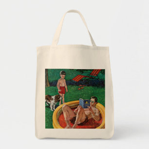 Wading Pool Tote Bag