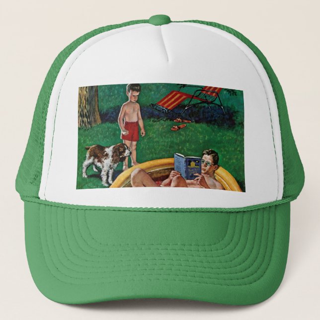 Wading Pool Trucker Hat (Front)