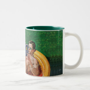 Wading Pool Two-Tone Coffee Mug