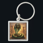 Wadjet – Ägyptische Schlangengöttin´6 Key Ring<br><div class="desc">Wadjet ist eine Kobra-Göttin aus der ägyptischen Mythologie und Schutzgöttin der Pharaonen sowie von Unterägypten. Sie steht für Schutz,  Macht und königliche Autorität.</div>