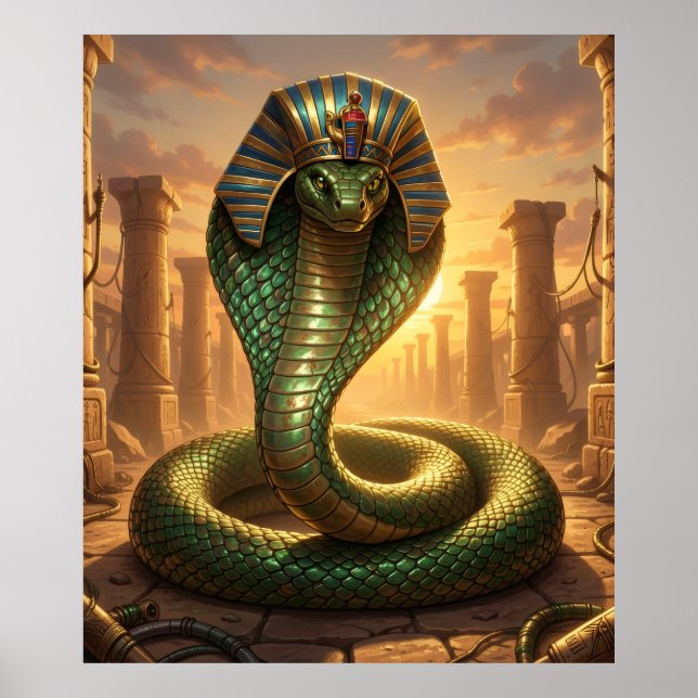 Wadjet – Ägyptische Schlangengöttin´6 Poster (Front)