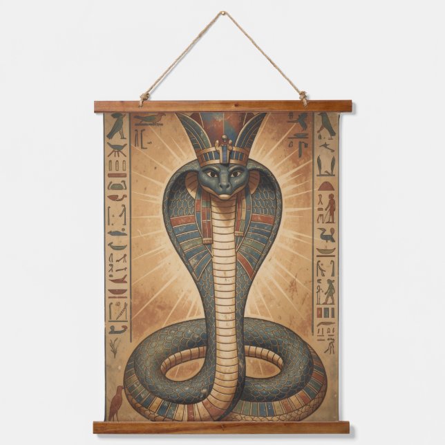 Wadjet – Ägyptische Schlangengöttin´7 Hanging Tapestry (Front)