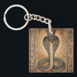 Wadjet – Ägyptische Schlangengöttin´7 Key Ring<br><div class="desc">Wadjet ist eine Kobra-Göttin aus der ägyptischen Mythologie und Schutzgöttin der Pharaonen sowie von Unterägypten. Sie steht für Schutz,  Macht und königliche Autorität.</div>