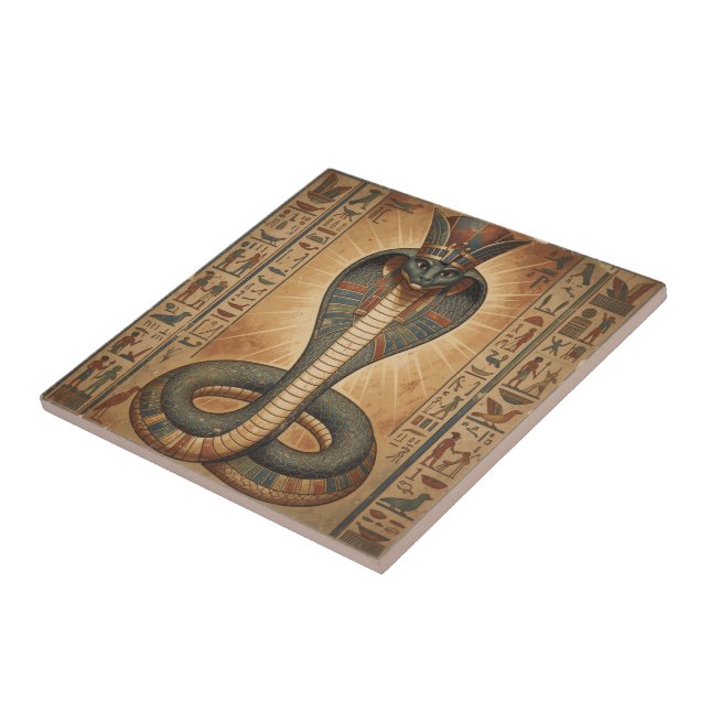 Wadjet – Ägyptische Schlangengöttin´7 Tile (Side)