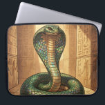 Wadjet – Ägyptische Schlangengöttin Laptop Sleeve<br><div class="desc">Wadjet ist eine Kobra-Göttin aus der ägyptischen Mythologie und Schutzgöttin der Pharaonen sowie von Unterägypten. Sie steht für Schutz,  Macht und königliche Autorität.</div>