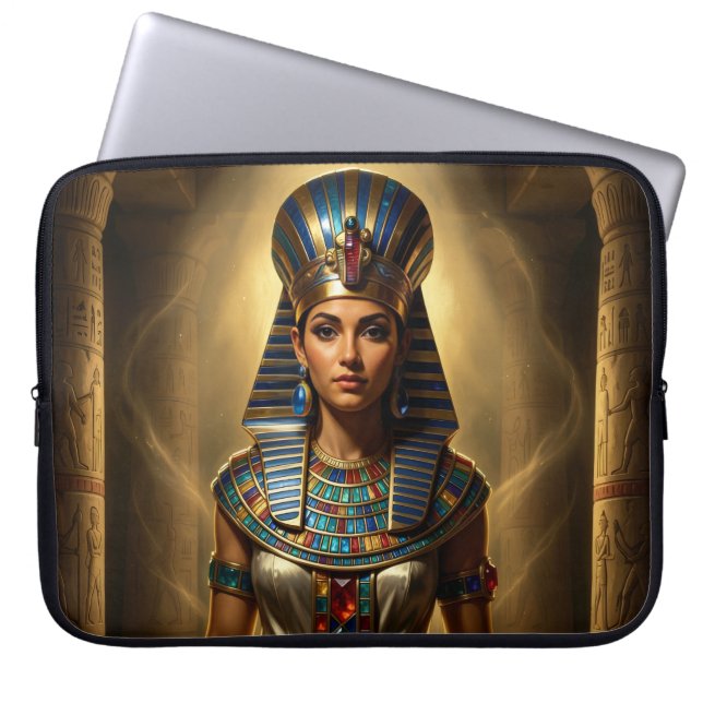 Wadjet – Egyptian Cobra Goddess´2 Laptop Sleeve (Front)