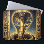 Wadjet – Egyptian Cobra Goddess´3 Laptop Sleeve<br><div class="desc">Wadjet is a cobra goddess in Egyptian mythology and a protector of the pharaoh and Lower Egypt. She represents protection,  power,  and royal authority.</div>