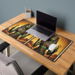 Wadjet – Egyptian Cobra Goddess´4 Desk Mat<br><div class="desc">Wadjet is a cobra goddess in Egyptian mythology and a protector of the pharaoh and Lower Egypt. She represents protection, power, and royal authority.</div>