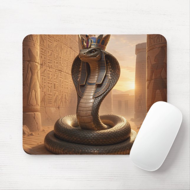 Wadjet – Egyptian Cobra Goddess´5 Mouse Pad (With Mouse)