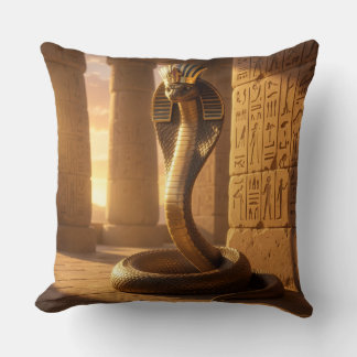 Wadjet – Egyptian Cobra Goddess´6 Cushion