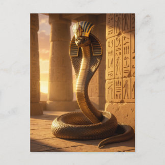 Wadjet – Egyptian Cobra Goddess´6 Postcard