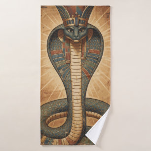 Wadjet - Egyptian Snake Goddess´7 Bath Towel Set