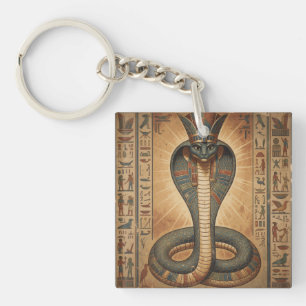 Wadjet – Egyptian Snake Goddess´7 Key Ring