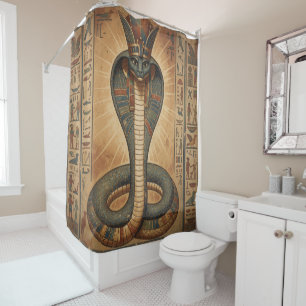 Wadjet – Egyptian Snake Goddess´7 Shower Curtain