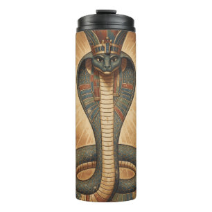 Wadjet - Egyptian Snake Goddess´7 Thermal Tumbler