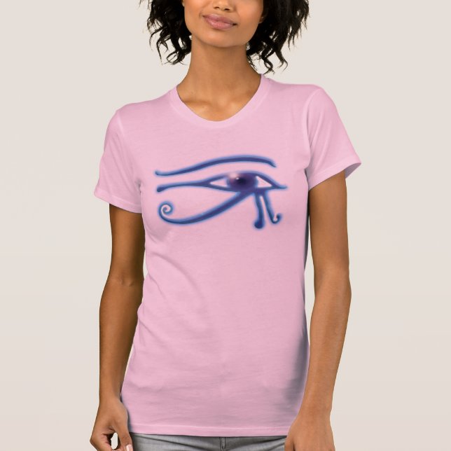 Wadjet, Eye of Horus Ancient Egypt Art T-shirt (Front)
