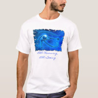 WADJET, EYE OF HORUS Egyptian Ladies Shirt