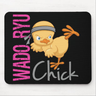 Wado Ryu Chick Mouse Pad