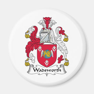 Wadsworth Family Crest Magnet