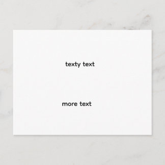 waefwef announcement postcard