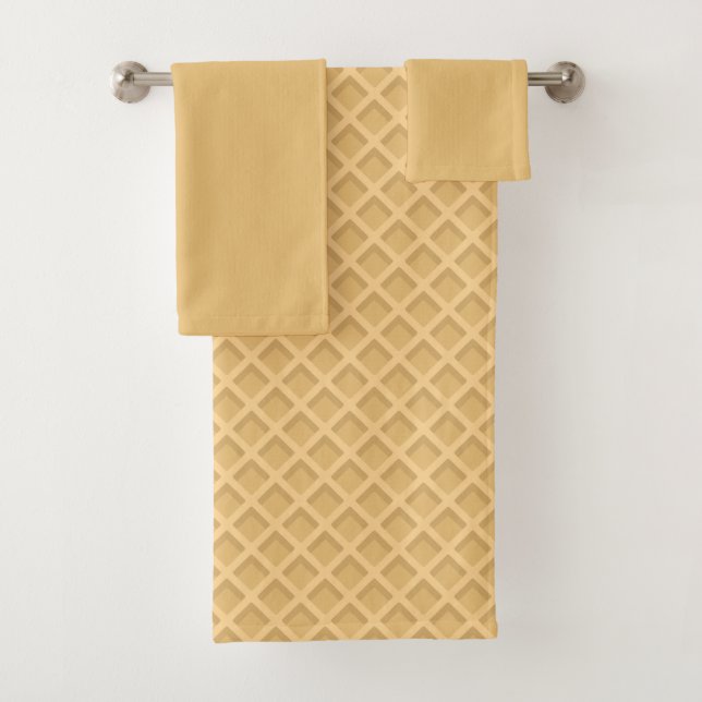 Wafer Bath Towel Set (Insitu)
