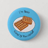 Waffle cartoon illustration
