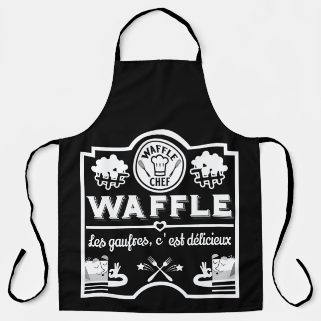 Waffle Chef Apron (Front)