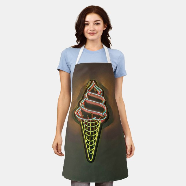 Waffle cone apron (Worn)