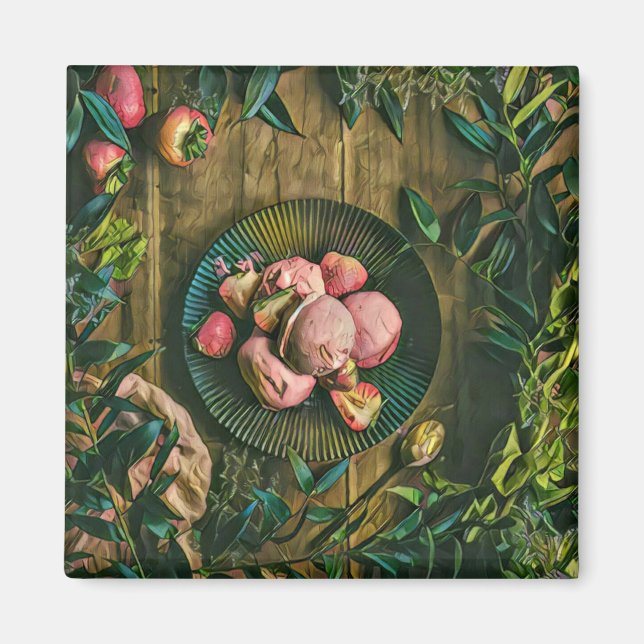 Waffle cone magnet (Front)