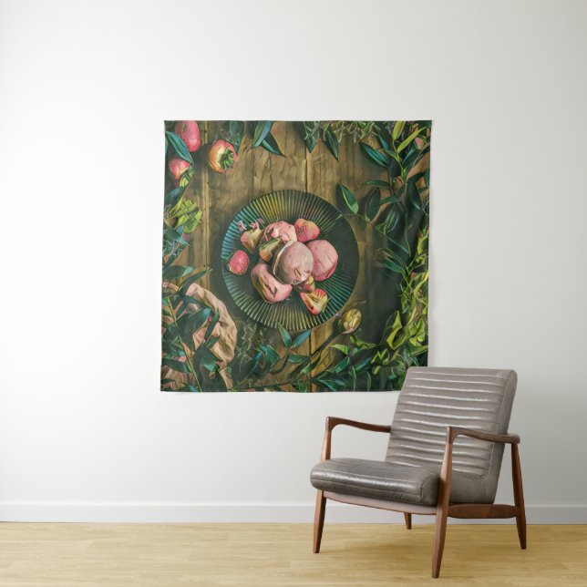 Waffle cone tapestry (In Situ)