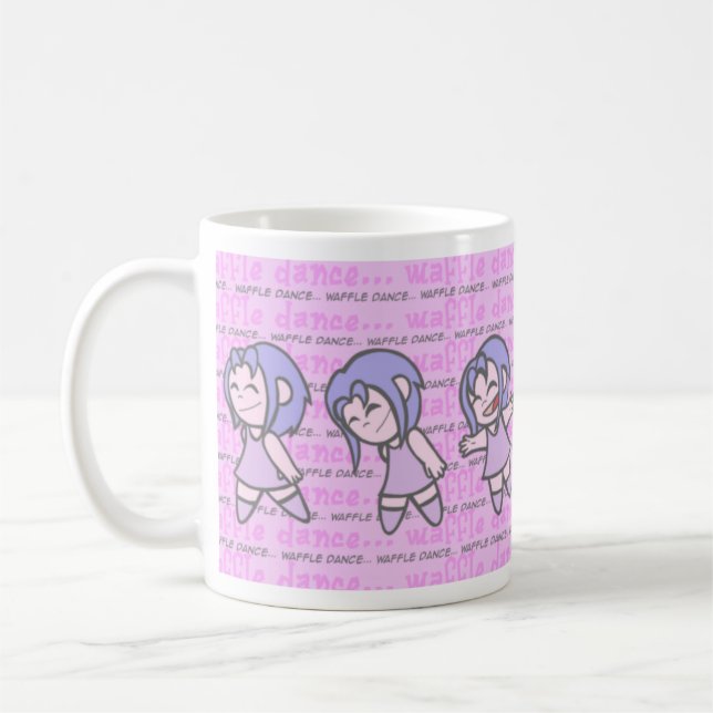 Waffle Dance Mug (Left)
