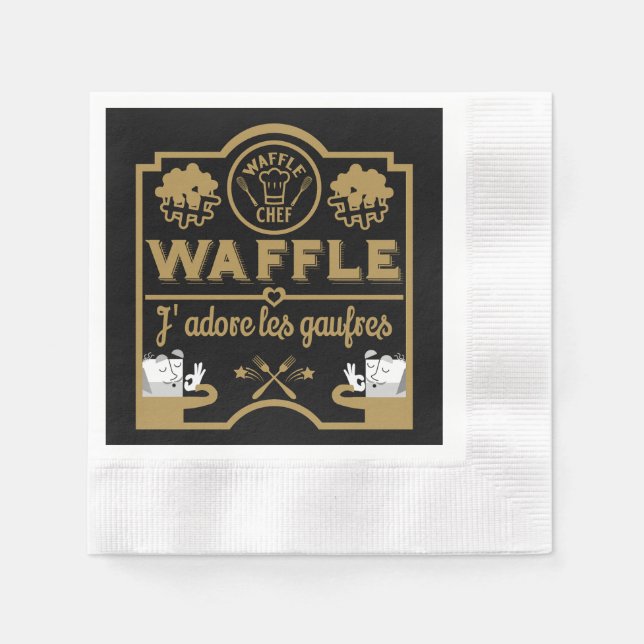 Waffle Day Napkin (Front)